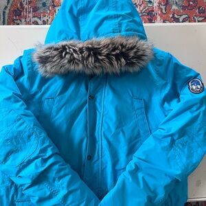 Kids Lands' End Cream Sherpa Jacket